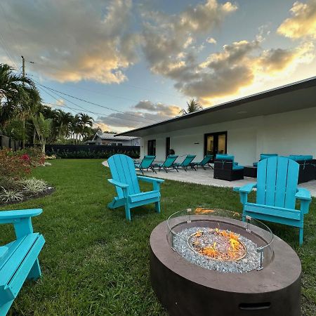 The Sun House - 3 Bed, 2 Bath, Private Pool, Fire Pit, Huge Backyard Villa Fort Lauderdale Kültér fotó