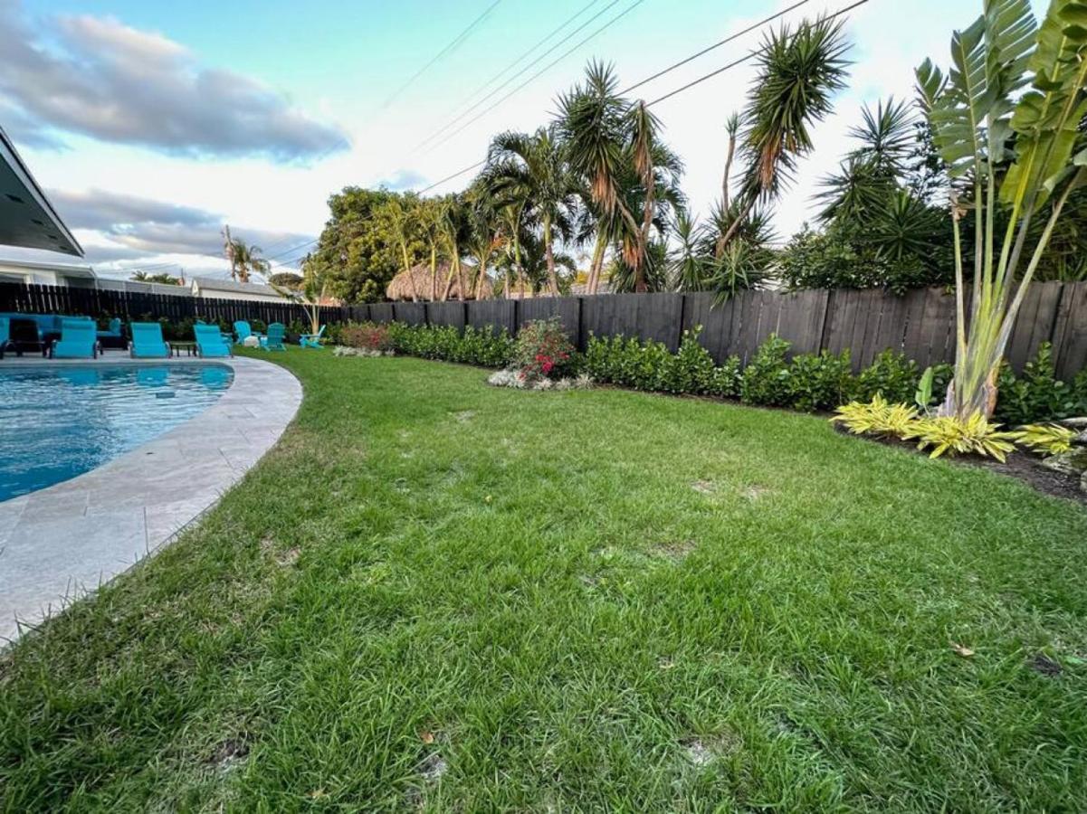 The Sun House - 3 Bed, 2 Bath, Private Pool, Fire Pit, Huge Backyard Villa Fort Lauderdale Kültér fotó
