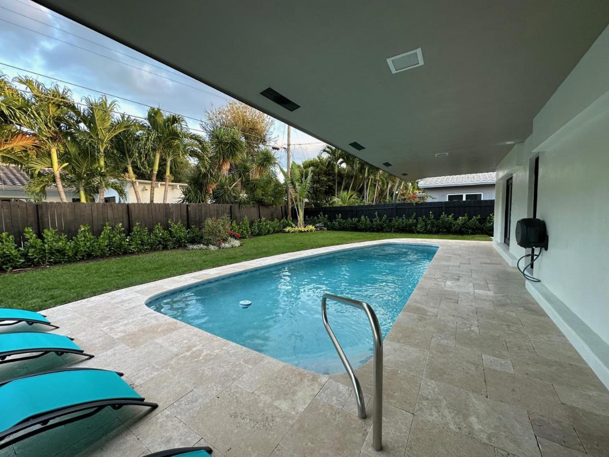 The Sun House - 3 Bed, 2 Bath, Private Pool, Fire Pit, Huge Backyard Villa Fort Lauderdale Kültér fotó