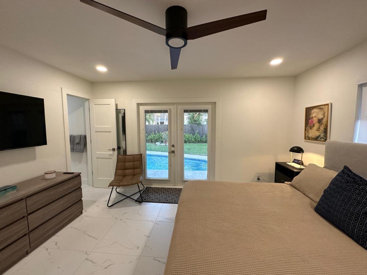 The Sun House - 3 Bed, 2 Bath, Private Pool, Fire Pit, Huge Backyard Villa Fort Lauderdale Kültér fotó